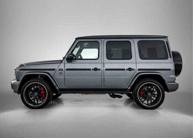 Mercedes-Benz G-KLASSE AMG 63 G-klasse AMG 63 I Nightpakket I 22inch AMG velgen I Burmester I Carbon I Superieur interieur I Nappaleder zwart I