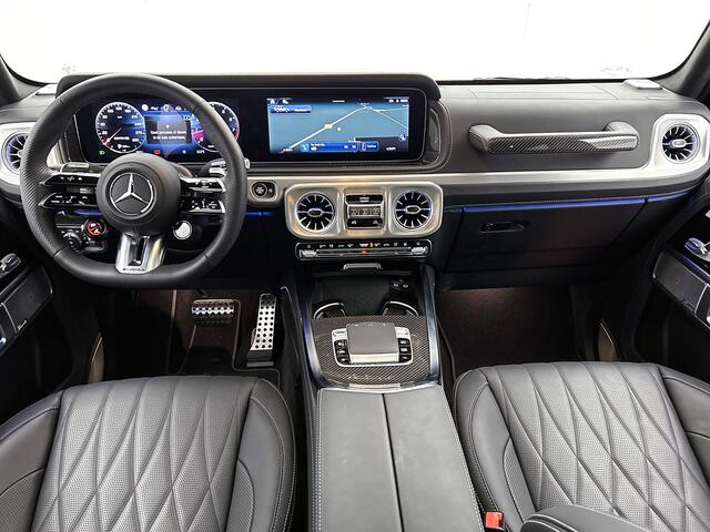 Mercedes-Benz G-KLASSE AMG 63 G-klasse AMG 63 I Nightpakket I 22inch AMG velgen I Burmester I Carbon I Superieur interieur I Nappaleder zwart I