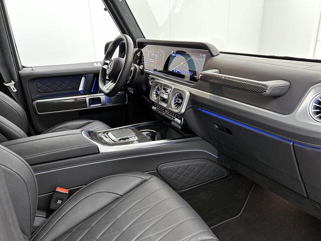 Mercedes-Benz G-KLASSE AMG 63 G-klasse AMG 63 I Nightpakket I 22inch AMG velgen I Burmester I Carbon I Superieur interieur I Nappaleder zwart I