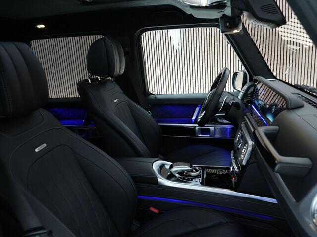 Mercedes-Benz G-KLASSE 63 |BTW-auto|schuif/kantel|Burmester|massage|memory|stoelvewarming&ventilatie|360 camera|blind spot|sfeerverlichting|22" LMV|
