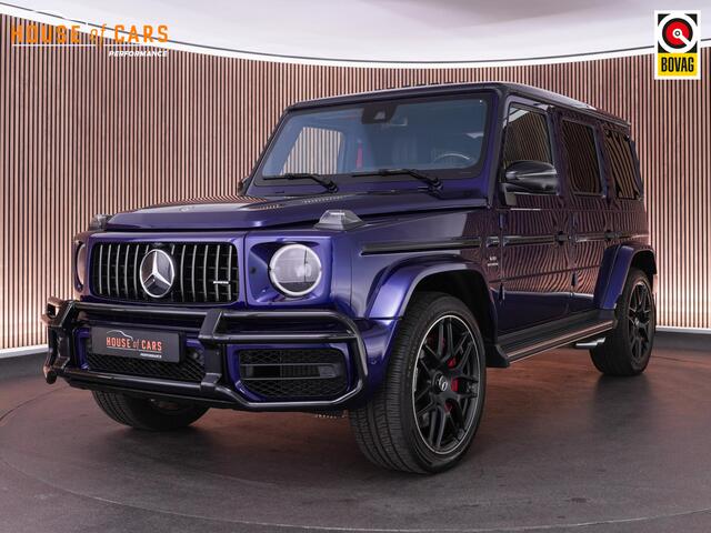 Mercedes-Benz G-KLASSE AMG 63 |ex. BPM/BTW|Burmester|schuif/kantel|massage|stoelverwarming & verkoeling|memory|carbon int|Apple carplay|22" gesmede velgen|trekhaak|