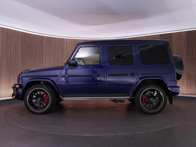 Mercedes-Benz G-KLASSE AMG 63 |ex. BPM/BTW|Burmester|schuif/kantel|massage|stoelverwarming & verkoeling|memory|carbon int|Apple carplay|22" gesmede velgen|trekhaak|
