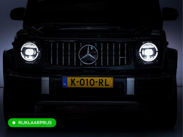 Mercedes-Benz G-KLASSE 63 AMG Premium Plus | Elektrisch glazen schuif-/kanteldak | Burmester | Stoelverw. & koeling | Memory stoelen | Adaptieve cruise | Trekhaak, Treeplanken, Alcantara hemel, 360 Camera, Burmester High End, Massagestoelen, NL auto