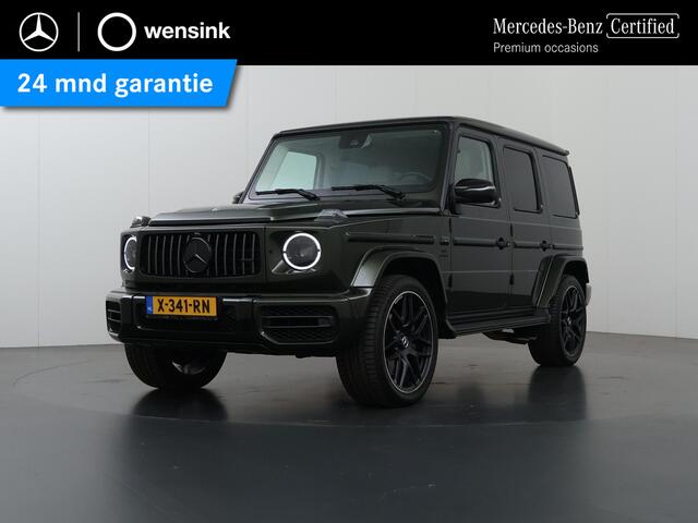 Mercedes-Benz G-KLASSE 63 | PPF | Blue eye laser systeem | Manufaktur Olijfgroen | Carbon | Superior interieur |