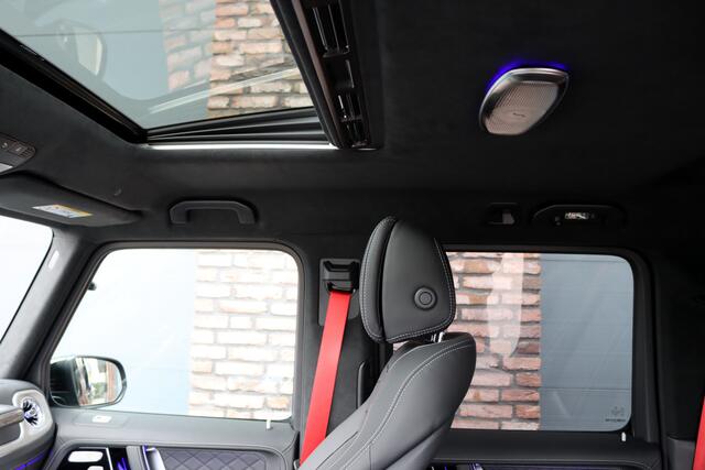 Mercedes-Benz G-KLASSE AMG 63 V8 | Facelift | Techniekpakket | Performance-pakket | Distronic | AMG Drivers Package | Burmester | Nappa Leder | Verwarmd Stuurwiel | Trekhaak | Keyless Go | Massage | Matte PPF |