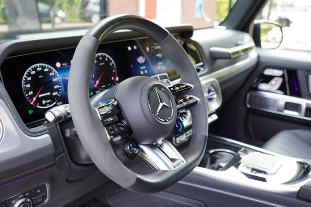 Mercedes-Benz G-KLASSE AMG 63 / Facelift / Smaragd groen / Pano / Burmeister 3D / Night / Trekhaak /