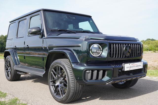 Mercedes-Benz G-KLASSE AMG 63 / Facelift / Smaragd groen / Pano / Burmeister 3D / Night / Trekhaak /