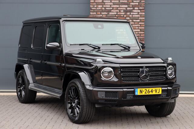 Mercedes-Benz G-KLASSE 500 AMG Line Premium+ | V8 | Distronic+ | Stoelventilatie | Massage | Trekhaak | Schuifdak | Contourstoelen | Standkachel | Burmester 3D | Leder Exclusief | Surround Camera |