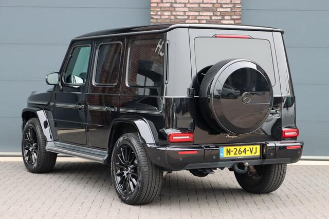 Mercedes-Benz G-KLASSE 500 AMG Line Premium+ | V8 | Distronic+ | Stoelventilatie | Massage | Trekhaak | Schuifdak | Contourstoelen | Standkachel | Burmester 3D | Leder Exclusief | Surround Camera |