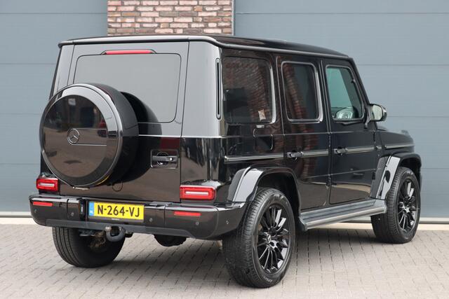 Mercedes-Benz G-KLASSE 500 AMG Line Premium+ | V8 | Distronic+ | Stoelventilatie | Massage | Trekhaak | Schuifdak | Contourstoelen | Standkachel | Burmester 3D | Leder Exclusief | Surround Camera |