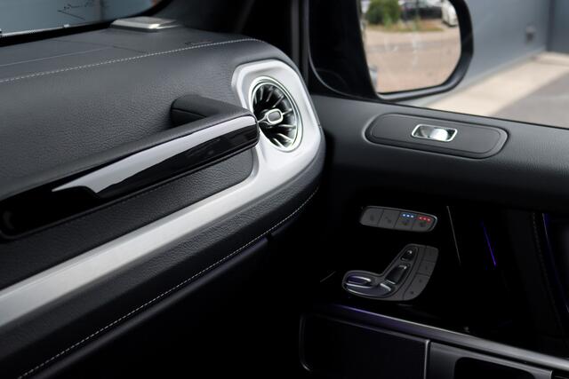 Mercedes-Benz G-KLASSE 500 AMG Line Premium+ | V8 | Distronic+ | Stoelventilatie | Massage | Trekhaak | Schuifdak | Contourstoelen | Standkachel | Burmester 3D | Leder Exclusief | Surround Camera |