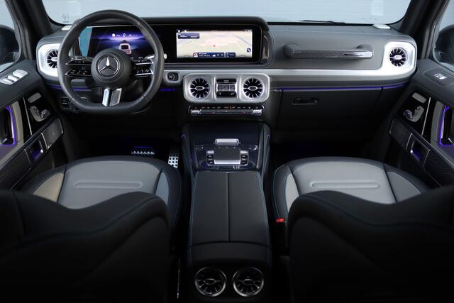 Mercedes-Benz G-KLASSE 580 Edition One 116 kWh | Schuifdak | Distronic | Multicontourstoelen | Burmester | Nappa Leder | Surround Camera | Augmented Reality | Keyless Go |