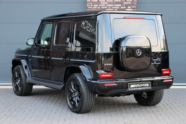 Mercedes-Benz G-KLASSE 580 Edition One 116 kWh | Schuifdak | Distronic | Multicontourstoelen | Burmester | Nappa Leder | Surround Camera | Augmented Reality | Keyless Go |