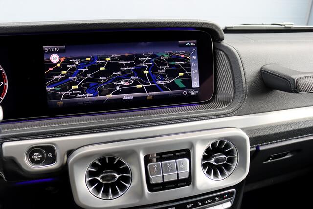 Mercedes-Benz G-KLASSE 500 V8 | Schuifdak | Distronic+ | Standkachel | Burmester | Massage | Leder Exclusief | Stoelventilatie | Trekhaak | Sfeerverlichting | Apple Carplay |