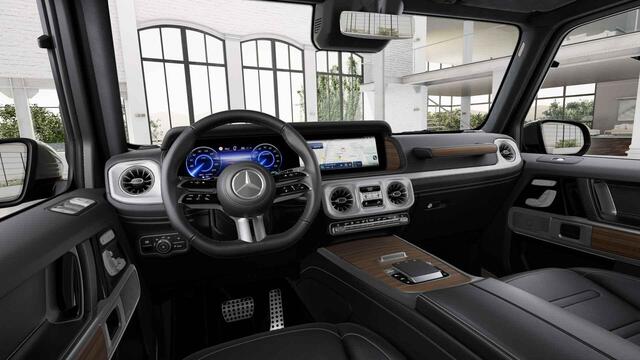 Mercedes-Benz G-KLASSE 580 met EQ-Technologie 116 kWh | Burmester | Exclusive interieur | Schuifdak | Leder | Memory | 360 graden camera | Multibeam |