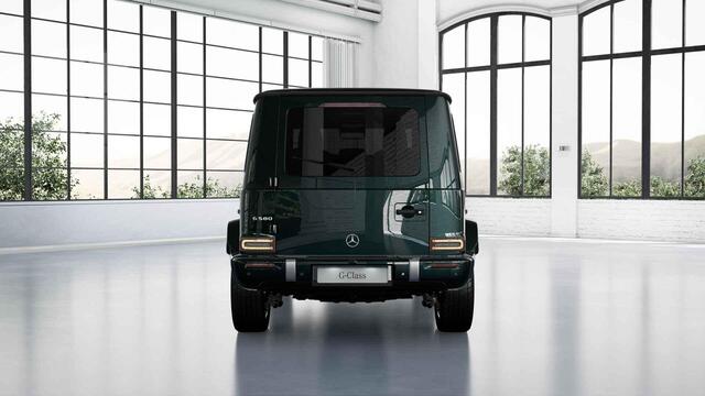 Mercedes-Benz G-KLASSE 580 met EQ-Technologie 116 kWh | Burmester | Exclusive interieur | Schuifdak | Leder | Memory | 360 graden camera | Multibeam |