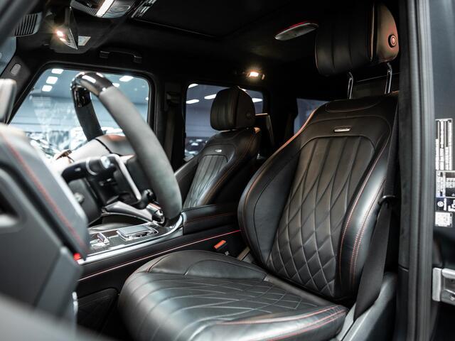 Mercedes-Benz G-KLASSE AMG 63 Vol uitgevoerde manufactur magno black, rode stiksels!!!!!!!