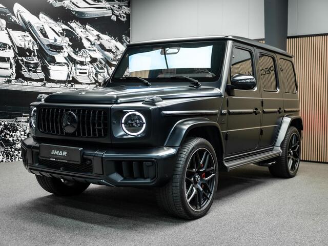 Mercedes-Benz G-KLASSE AMG 63 Vol uitgevoerde manufactur magno black, rode stiksels!!!!!!!