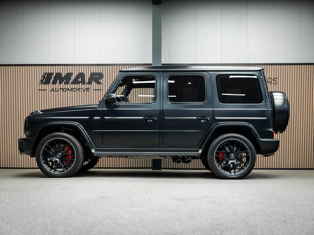 Mercedes-Benz G-KLASSE AMG 63 Vol uitgevoerde manufactur magno black, rode stiksels!!!!!!!