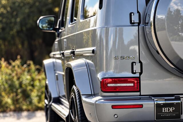 Mercedes-Benz G-KLASSE 500 Designo | AMG | 590 PK | Burmester | Dealer onderhouden – foto 9
