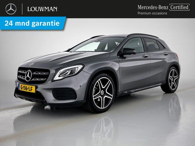 Mercedes-Benz GLA-KLASSE 180 AMG Night | Panorama schuif-/kanteldak | Elektr. Achterklep | Parkeerpakket + camera | Spiegelpakket | Inclusief 24 maanden MB Certified garantie voor Europa.