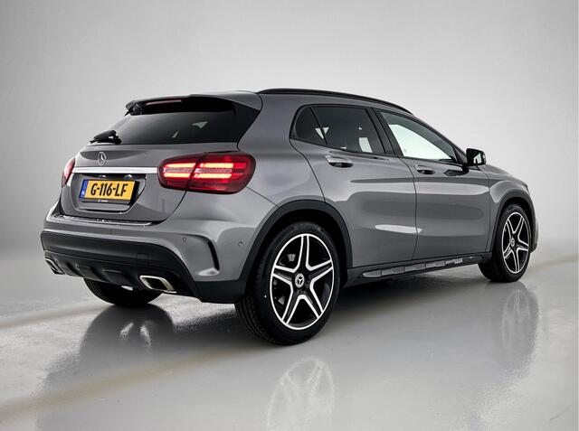 Mercedes-Benz GLA-KLASSE 180 AMG Night | Panorama schuif-/kanteldak | Elektr. Achterklep | Parkeerpakket + camera | Spiegelpakket | Inclusief 24 maanden MB Certified garantie voor Europa.