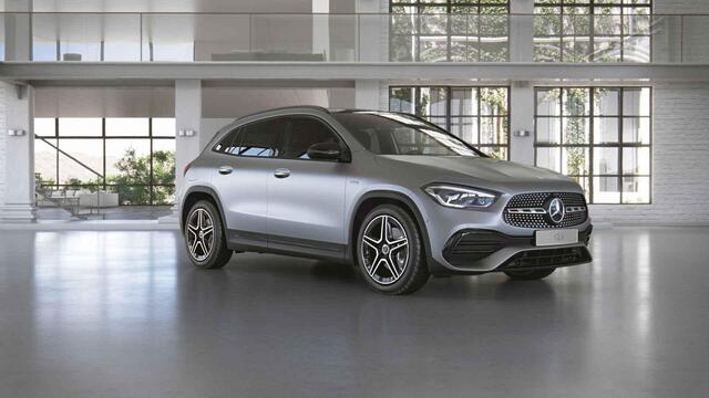 Mercedes-Benz GLA-KLASSE 250 e Business Solution AMG Limited | Night | Panoramadak | Memory | Trekhaak | 19" lichtmetalen velgen | Keyless |