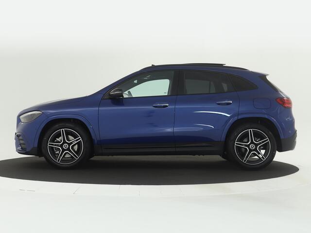 Mercedes-Benz GLA-KLASSE 180 Star Edition AMG Line | Nightpakket | Dodehoekassistent | Parkeerpakket met achteruitrijcamera | Spiegelpakket | USB-pakket plus | EASY PACK achterklep | Keyless-Go comfortpakket |