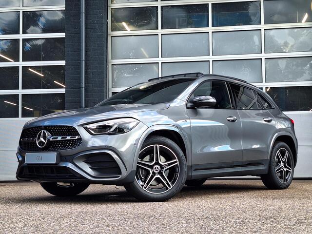 Mercedes-Benz GLA-KLASSE 250 e Business Solution AMG | Panoramadak | Trekhaak | Night pakket | Achteruitrijcamera | Multibeam LED | Sfeerverlichting | Smartphone integratie | Keyless-GO | Elektrische achterklep