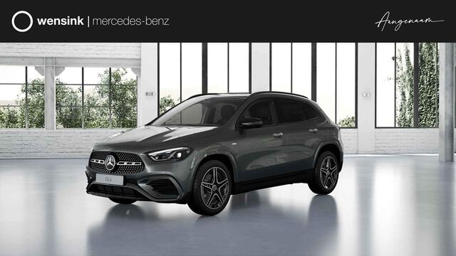 Mercedes-Benz GLA-KLASSE 250e Business Solution AMG | Panoramaschuifdak | Premium Plus | 360°-camera | Augmented Reality Navigation | Stoelverwarming | Head-up display | Dodehoekassistent |