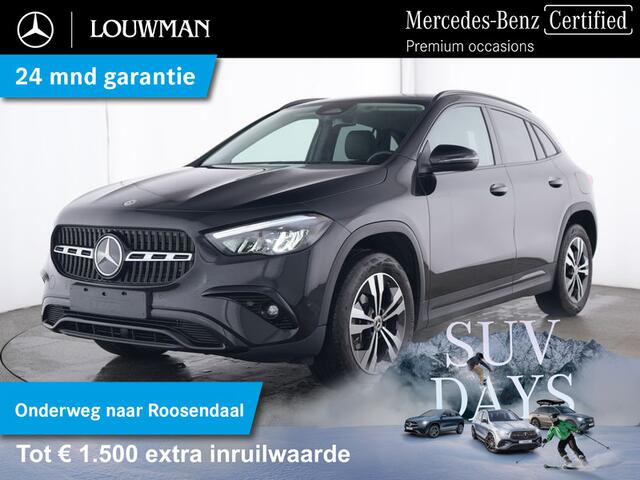 Mercedes-Benz GLA-KLASSE 250 e Plug-In Hybride Trekhaak | Night Pakket | Dodehoek Assist | Ledkoplampen | 11 kW Laden | Achteruitrijcamera. Inclusief 24 maanden MB Certified garantie voor Europa.