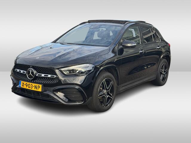 Mercedes-Benz GLA-KLASSE 250 e AMG Line / Full option! / Panoramadak / 360Camera / Head-up / Leder / Matrix LED / 19'' / Burmester / CarPlay / Stoelverwarming / DAB / Dodehoek / ACC