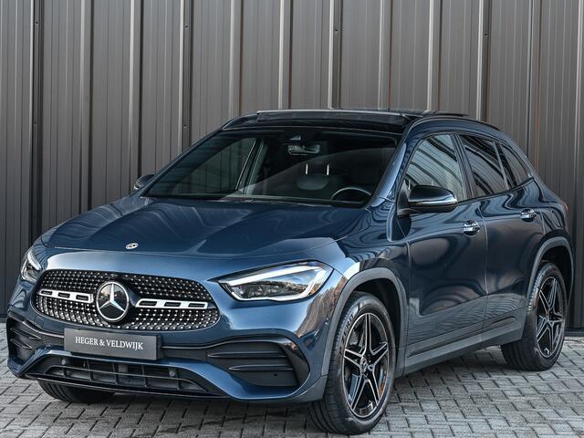 Mercedes-Benz GLA-KLASSE 250 e AMG Line · Panoramadak · Elektr. verst. stoelen · Ambiance sfeerverlichting · Stoelverwarming · Achteruitrijcamera ·