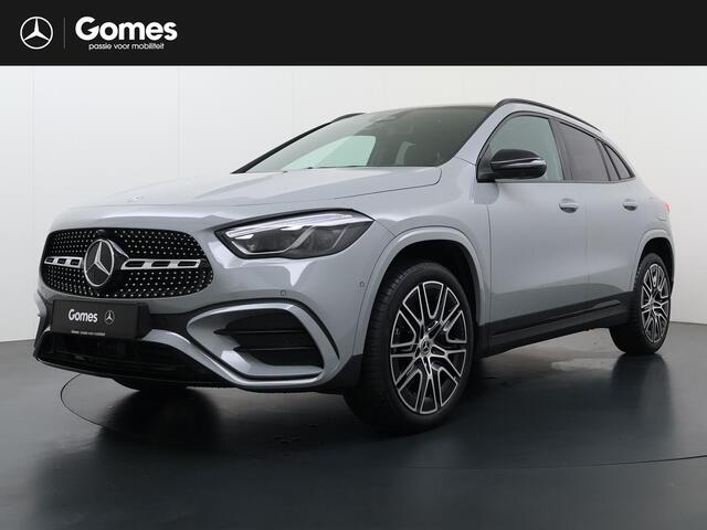 Mercedes-Benz GLA-KLASSE 250 e Business Solution AMG | AMG Plus Pakket | Night Pakket | Panoramadak | Elektrisch Verstelbare Stoelen + Memory | 360° Camera | Head-up Display | MBUX Augmented Reality voor Navigatie | Dodehoekassistent | Advanced Sound System | Stoelverwarming | Sf