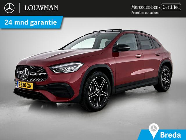 Mercedes-Benz GLA-KLASSE 250 e AMG Line | Panoramadak | Achteruitrijcamera | Nightpakket | Sfeerverlichting | Inclusief 24 maanden MB Certified garantie voor Europa.