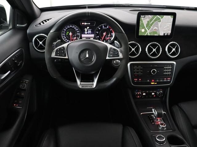 Mercedes-Benz GLA-KLASSE AMG 45 4MATIC Premium | Panoramadak | Leder | AMG Dynamic Plus | Carplay | Harman/Kardon | Memory | Stoelverwarming | Sportuitlaat | Camera | Keyless
