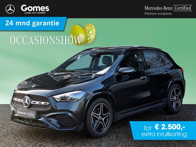Mercedes-Benz GLA-KLASSE 180 Star Edition AMG Line | Panoramadak | Night pakket | Achteruitrijcamera | Sfeerverlichting | Stoelverwarming | Multibeam LED | Keyless-GO | Elektrische achterklep