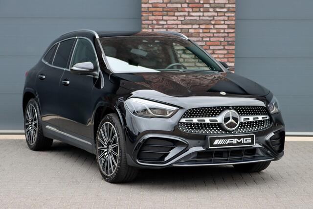 Mercedes-Benz GLA-KLASSE 250 e AMG Line | Distronic+ | Panoramadak | Memory | Verwarmd Stuurwiel | HUD | Keyless Go | Surround Camera | Multibeam LED | Augmented Reality |