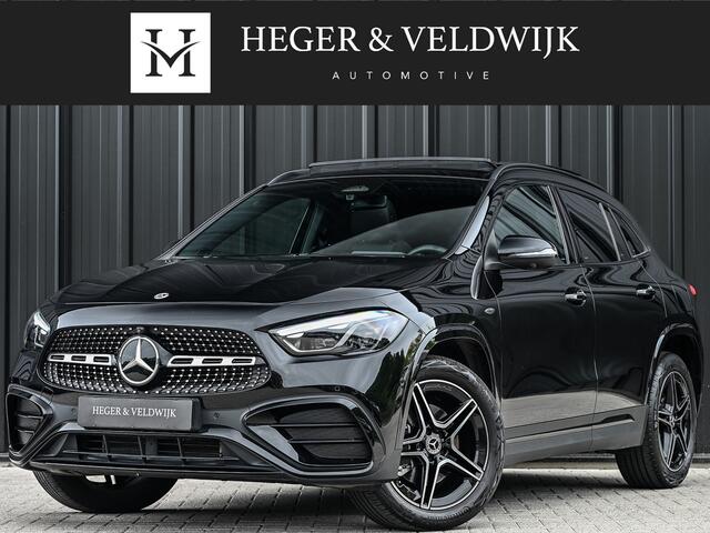 Mercedes-Benz GLA-KLASSE 250 e Business Solution AMG | Panorama dak | Memory seats | Stoelverwarming | Head-up | Camera | Ambiance interieur | Distronic |