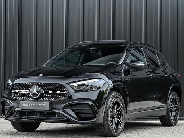 Mercedes-Benz GLA-KLASSE 250 e Business Solution AMG | Panorama dak | Memory seats | Stoelverwarming | Head-up | Camera | Ambiance interieur | Distronic |