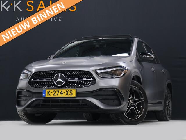 Mercedes-Benz GLA-KLASSE 250 e AMG Business Solution [SCHUIFKANTELDAK, TREKHAAK, CAMERA, PDC, CRUISE, STOELVERWARMING, DIGITAL DASH, ELEKTRISCH VERSTELBARE STOELEN, ELEKTISCHE ACHTERKLEP, NIEUWSTAAT]