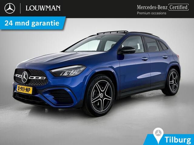 Mercedes-Benz GLA-KLASSE 180 AMG Line | AMG-Line In en Exterieur | Lichtmetalen velgen | panoramadak | Parking support | wide screen | Navigatie | Inclusief 24 maanden MB Certified garantie voor Europa.