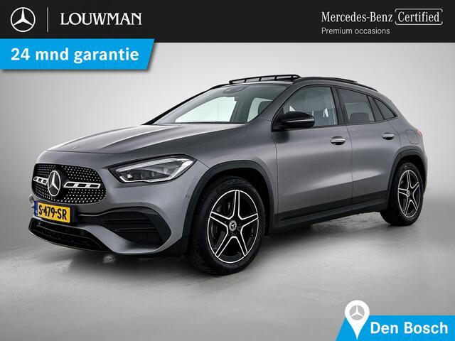 Mercedes-Benz GLA-KLASSE 200 AMG line | Panorama schuifdak | Night pakket | Memory Seats | Sfeerverlichting | MultiBeam Led | Elektr.Achterklep | Inclusief 24 maanden MB Certified garantie voor Europa.