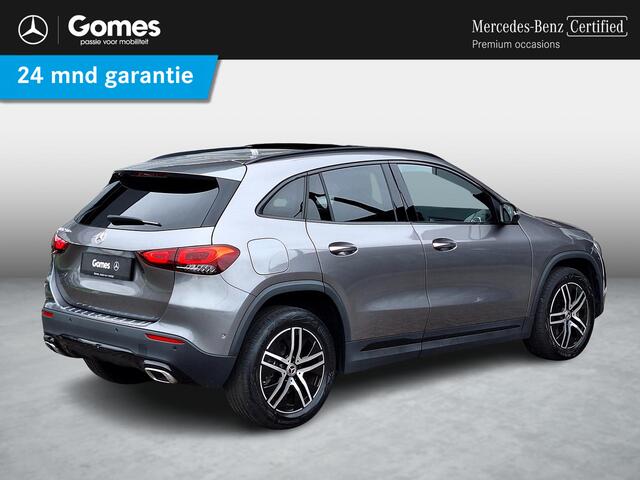 Mercedes-Benz GLA-KLASSE 250 e Luxury Line | Panoramadak | Night pakket | Leder zwart | Achteruitrijcamera | Sfeerverlichting | Stoelverwarming | Multibeam LED | Keyless-GO | Elektrische achterklep