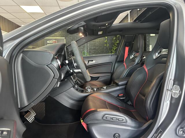 Mercedes-Benz GLA-KLASSE AMG 45 4MATIC Business | Panoramadak | kuipstoelen | Carplay | Leder | Adaptive Cruise Control | Achteruitrijcamera | Stoelverwarming | LED koplampen | Dodehoek Detectie |LMV 19 |