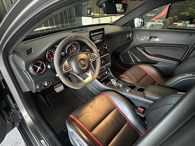 Mercedes-Benz GLA-KLASSE AMG 45 4MATIC Business | Panoramadak | kuipstoelen | Carplay | Leder | Adaptive Cruise Control | Achteruitrijcamera | Stoelverwarming | LED koplampen | Dodehoek Detectie |LMV 19 |
