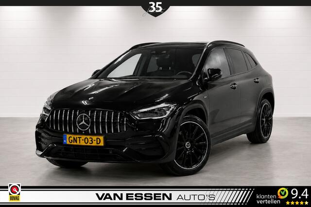 Mercedes-Benz GLA-KLASSE 250 e AMG Line Night Edition Pano Navigatie Burmester Memory Sfeerlicht Camera VOL OPTIES!