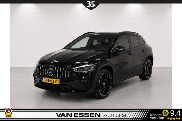 Mercedes-Benz GLA-KLASSE 250 e AMG Line Night Edition Pano Navigatie Burmester Memory Sfeerlicht Camera VOL OPTIES!