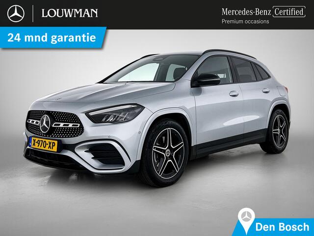 Mercedes-Benz GLA-KLASSE 180 AMG Line | Night pakket | Alarm klasse 3 | Trekhaak Inclusief 24 maanden MB Certified garantie voor Europa.