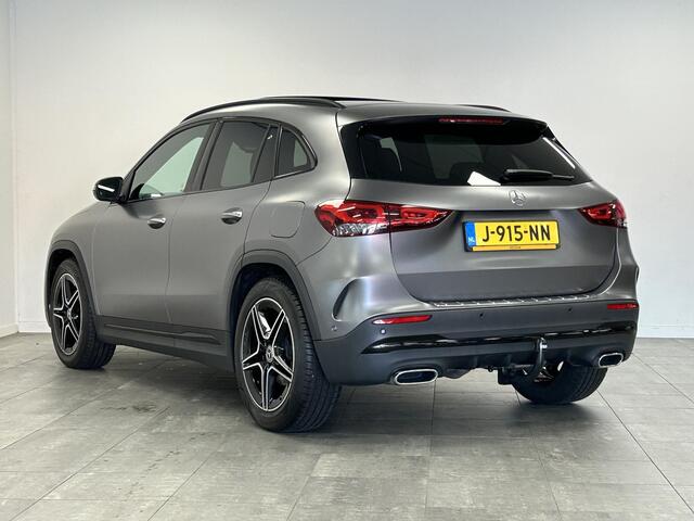 Mercedes-Benz GLA-KLASSE 200 AMG Line | Pano | Trekhaak | Memory | Mat grijs |
